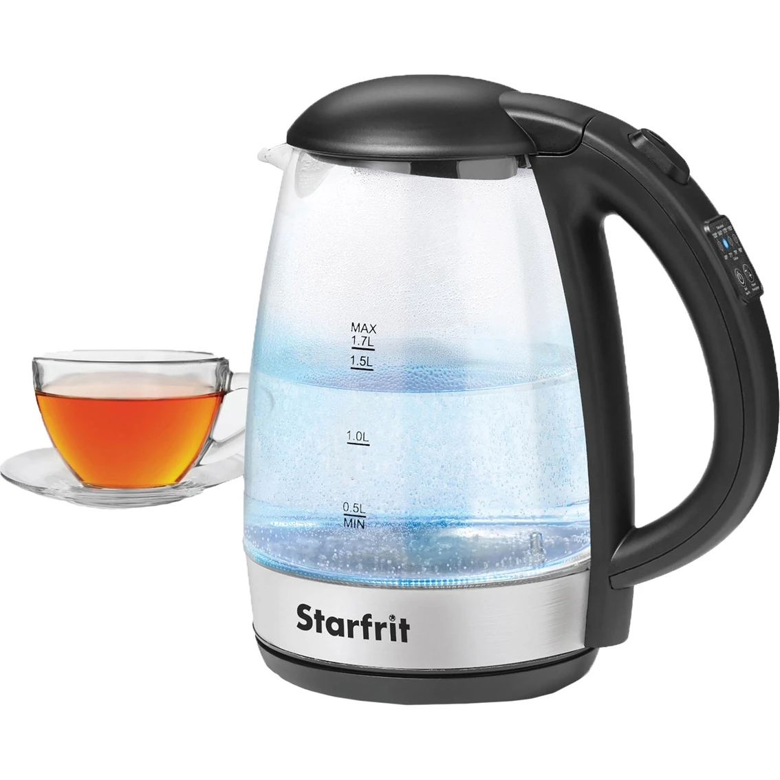 Discount ❤️ Starfrit 1.7 L 1500W Glass Electric Kettle With Variable Temperature Control ???? 6 Discount ❤️ Starfrit 1.7 L 1500W Glass Electric Kettle With Variable Temperature Control ???? - Image 6