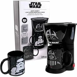 Wholesale ???? Star Wars Darth Vader Coffee Maker With 2 Mugs ????