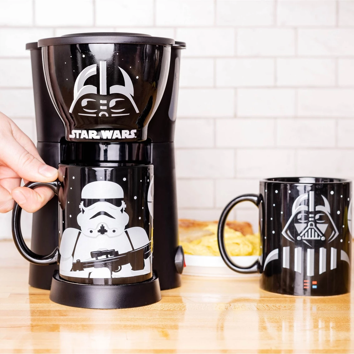 Wholesale ???? Star Wars Darth Vader Coffee Maker With 2 Mugs ???? 6 Wholesale ???? Star Wars Darth Vader Coffee Maker With 2 Mugs ???? - Image 6