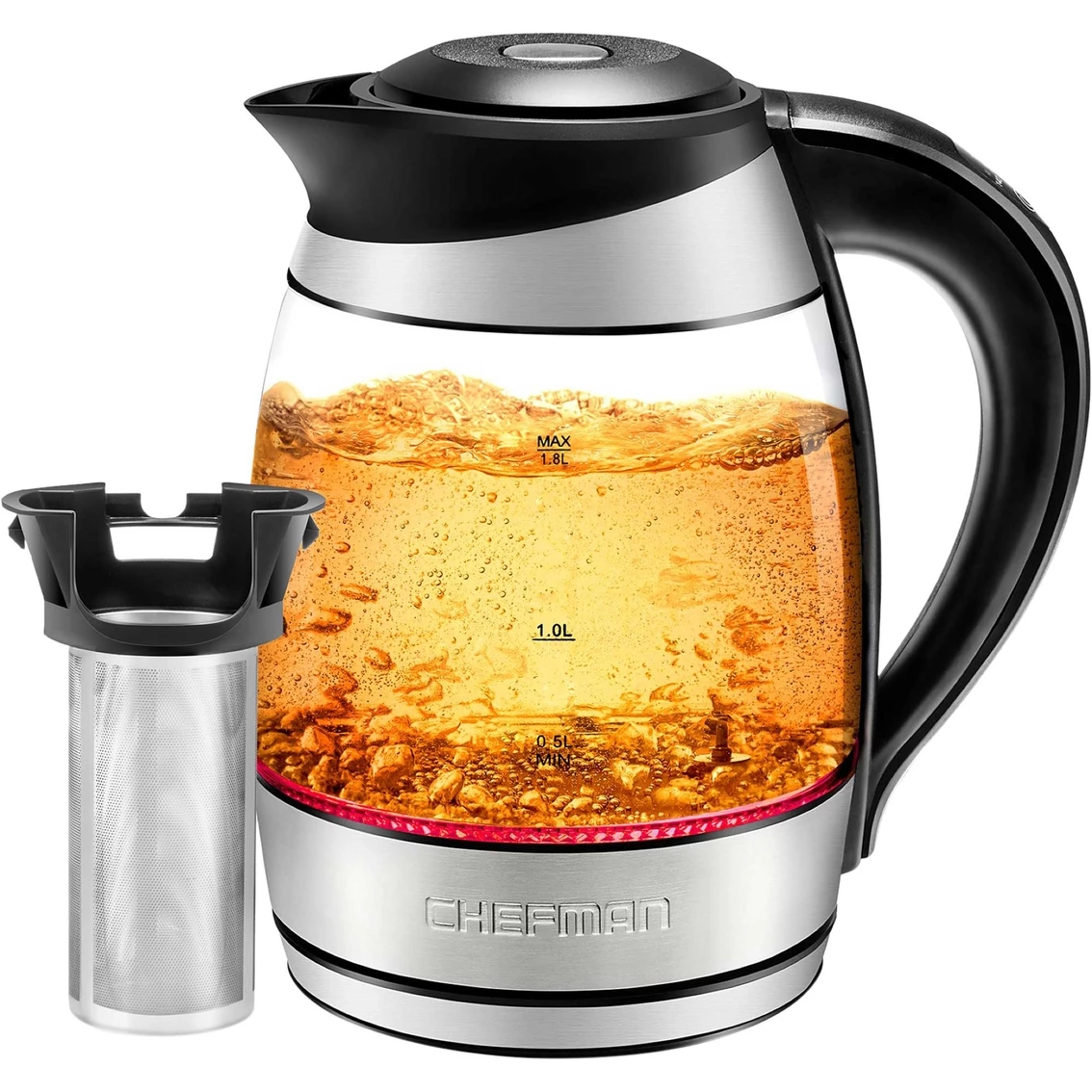 Deals ✔️ Chefman 1.8 L Electric Kettle With Temperature Control And Indicator Lights ???? 1 Deals ✔️ Chefman 1.8 L Electric Kettle With Temperature Control And Indicator Lights ????