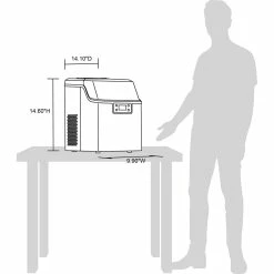 Best deal ???? New Air LLC 45 Lb. Clear Ice Maker ???? 12 Best deal ???? New Air LLC 45 Lb. Clear Ice Maker ???? -Capresso Shop unnamed file 274