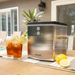 New ???? New Air LLC NewAir 30 Lbs. A Day Countertop Nugget Ice Maker ???? 17 New ???? New Air LLC NewAir 30 Lbs. A Day Countertop Nugget Ice Maker ???? -Capresso Shop unnamed file 300