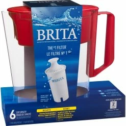 Cheap ???? Brita Soho Small 6 Cup Water Filter Pitcher With 1 Standard Filter, BPA Free ✨
