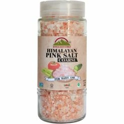 Deals ⌛ Himalayan Chef Coarse Pink Salt Glass Jar 17.5 Oz. ✨