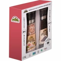 Cheapest ⌛ Himalayan Chef Salt And Pepper Tall Grinder Gift Set ????