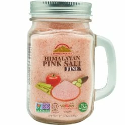 Outlet ???? Himalayan Chef Fine Pink Salt Mason Jar 17.5 Oz. ????