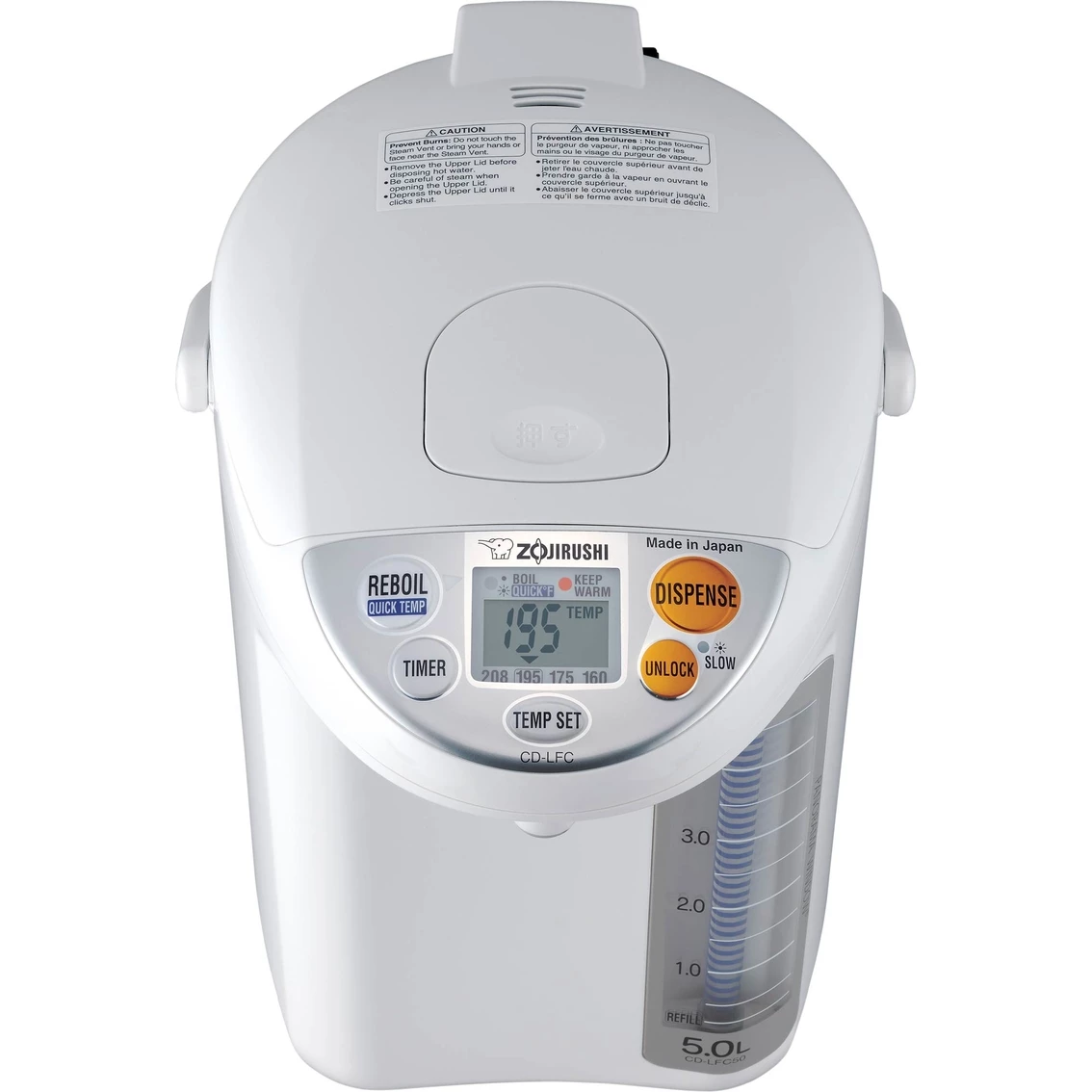 New ???? Zojirushi America Panorama Micom 5 L Super Boiler ???? 2 New ???? Zojirushi America Panorama Micom 5 L Super Boiler ???? - Image 2