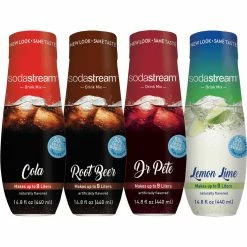 New ???? SodaStream Original Fountain Variety 4 Pk. ✔️